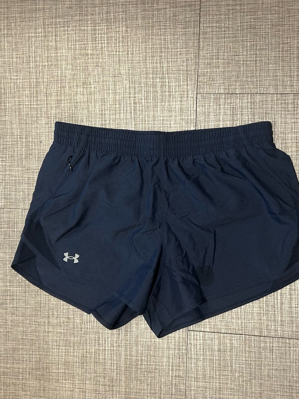 NWT Under Armour Navy Women's Athletic Running Shorts